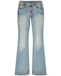 DIESEL - Jeans ,Blauw ,Katoen D-Ebbey Jeans - Lyst