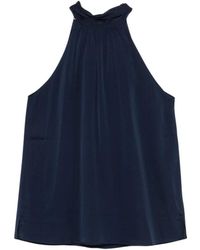 Silk95five - Halterneck Blouse - Lyst