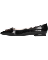 Roger Vivier - Platte Schoenen Zwart - Lyst