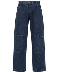 Dickies Straight Jeans - - Dames - Blauw
