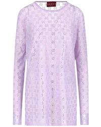 Gucci - Round-Neck Knitwear - Lyst