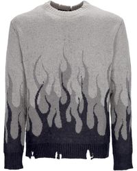 Vision Of Super - Round-Neck Knitwear - Lyst