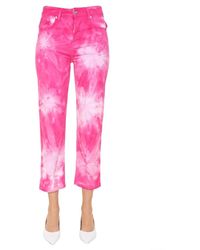 ASOS Cropped Trui Van Pluizig Garen in het Roze Dames Kleding voor voor Jeans voor 7/8 en cropped jeans 