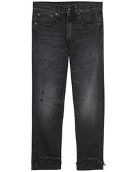 R13 - Straight Fit Jeans - Lyst