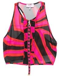 PUCCI - Sleeveless Tops - Lyst