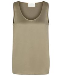 Juvia - Sleeveless Tops - Lyst