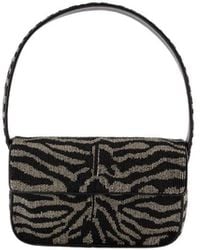 STAUD - Tommy Beaded Shoulder Bag - Lyst