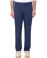 Santaniello - Katoenmix Broek - Lyst