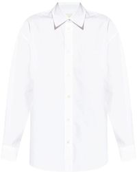Isabel Marant - Overhemden ,Wit ,Zijdenmix Wit Overhemd - Lyst