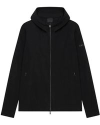 Unity Original - Hoodies & Sweatvesten ,Zwart ,Nylon Ruiz Hood - Lyst