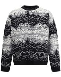 Laneus - Round-Neck Knitwear - Lyst