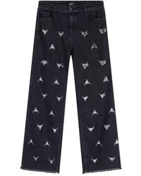 Alix The Label - Straight Jeans - Lyst