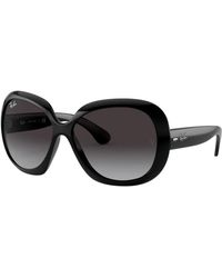 Ray-Ban - Jackie ohh ii grau verlauf sonnenbrille,jackie ohh ii grüne clic sonnenbrille - Lyst