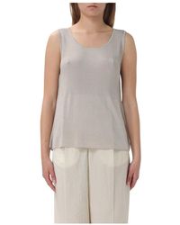 A.P.C. - Sleeveless Tops - Lyst