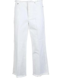 Michael Kors - Jeans ,Wit ,Katoen Stijlvolle Jeans Van Puur Katoen - Lyst