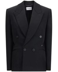 Givenchy - Double-Breasted Slashed Jacket - Lyst