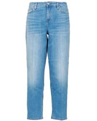 Don The Fuller - Lichte Denim Jeans Met Delavé Effect - Lyst