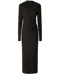 Soeur - Kleedjes ,Zwart ,Wol Gisee Jurk - Lyst