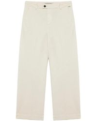 Roy Rogers - Lyocell Cotton Flare Trousers - Lyst