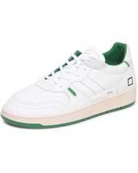 Date - Schoenen ,Wit ,Nylon Court 2.0 Nylon Schoenen - Lyst