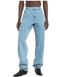 Mugler - Jeans > loose-fit jeans - Lyst