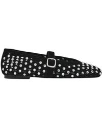 Steve Madden - Schoenen ,Zwart ,Suède Rerun Ballerina - Lyst
