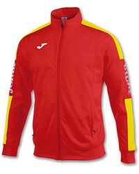 Joma Jewellery - Rote championship iv sweatshirt mit reißverschluss - Lyst
