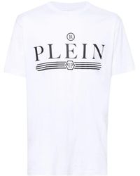 Philipp Plein - Wit Klassiek T-Shirt - Lyst