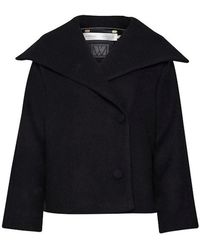 Inwear - Jassen ,Zwart ,Wol Perry Iw Korte Jas - Lyst