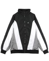 DOLLY NOIRE - Vintage Schwarze Windbreaker Jacke - Lyst