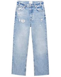 Anine Bing - Straight Fit Jeans - Lyst