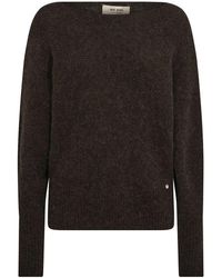 Mos Mosh - Truien & Vesten ,Bruin ,Gebreide Kleding - Lyst