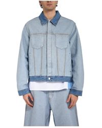 Arte' - Denim Inside/Out Jas - Lyst