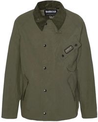 Barbour - Jassen ,Groen ,Katoen Casual A7 Pacemaster Jas - Lyst