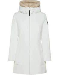 Dekker - Stretch-nylon figurbetonte kapuzenjacke - Lyst
