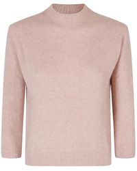 Roberto Collina - Truien & Vesten ,Roze ,Coltrui - Lyst