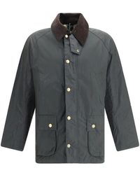 Barbour - Jassen ,Groen ,Katoen Klassieke Ashby Jas Met Tartan Voering - Lyst