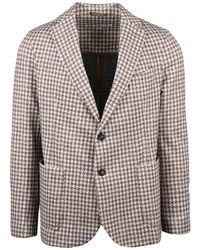 Circolo 1901 - Jassen ,Bruin ,Katoen Blazer Stondato - Lyst