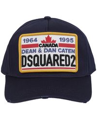 DSquared² - Collegiate Logo Patch Baseball Cap - Lyst