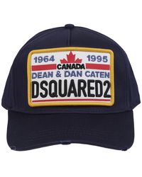 DSquared² - Collegiate Logo Patch Baseball Cap - Lyst