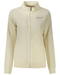 Freddy - Hoodies & Sweatvesten ,Wit ,Katoen Zip-Through Sweatshirt - Lyst