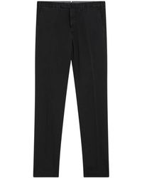 Santaniello - Broeken ,Zwart ,Katoen Zwarte Katoenen Broek - Lyst