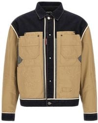 DSquared² - Hybride Denim Jacket - Lyst