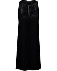 Rabanne - Nieten High-Waisted Rock - Lyst