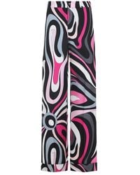 Emilio Pucci - Wide Trousers - Lyst
