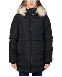 ONLY - Zwarte Hoodie Jas Voor Vrouwen - Lyst