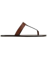 Saint Laurent - Flip Flops - Lyst