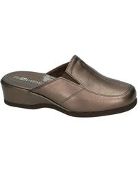 Rohde - Schoenen ,Bruin ,Leer Mandal Wedge - Lyst
