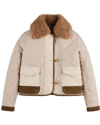 Fay - Faux Fur & Shearling Jackets - Lyst