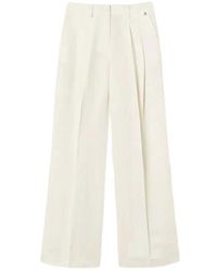 Twinset - Wide Trousers - Lyst